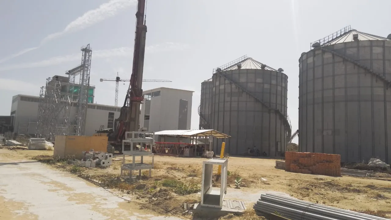 MEDIUM AND LOW VOLTAGE ELECTRICAL SYSTEM FOR (GRINDING, GRAIN RECEIVING, PACKAGING, STORAGE, EXTERIOR LIGHTING, AND PERIMETER SECURITY)