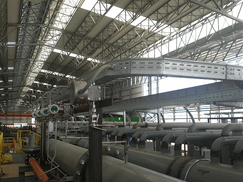 Montaje de sistemas eléctricos y de automatización en la planta Casing Seamless de Tenaris Tubos del Caribe